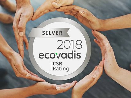 DAHMEN Personalservice wurde von EcoVadis mit Silber ausgezeichnet